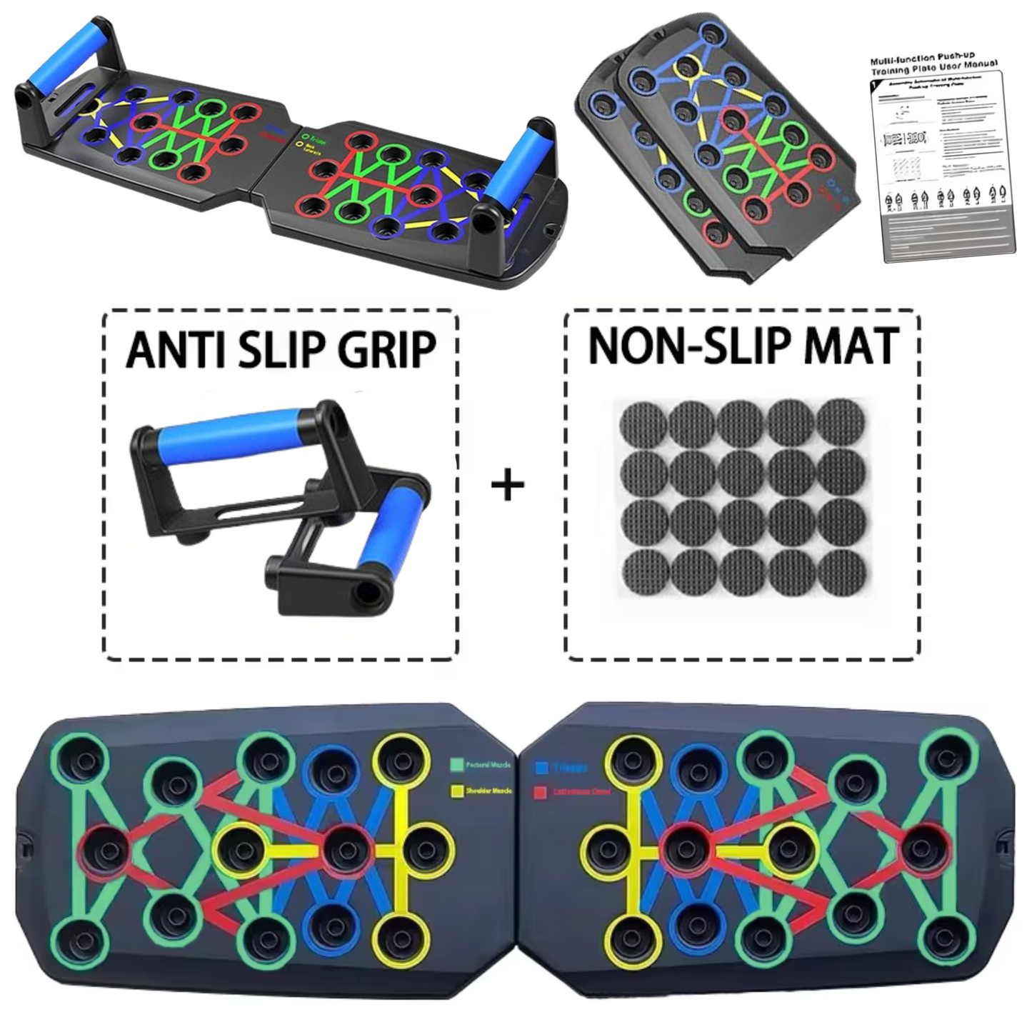 Multifunctional Push-Up Board