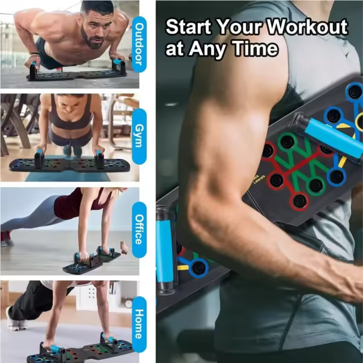 Multifunctional Push-Up Board