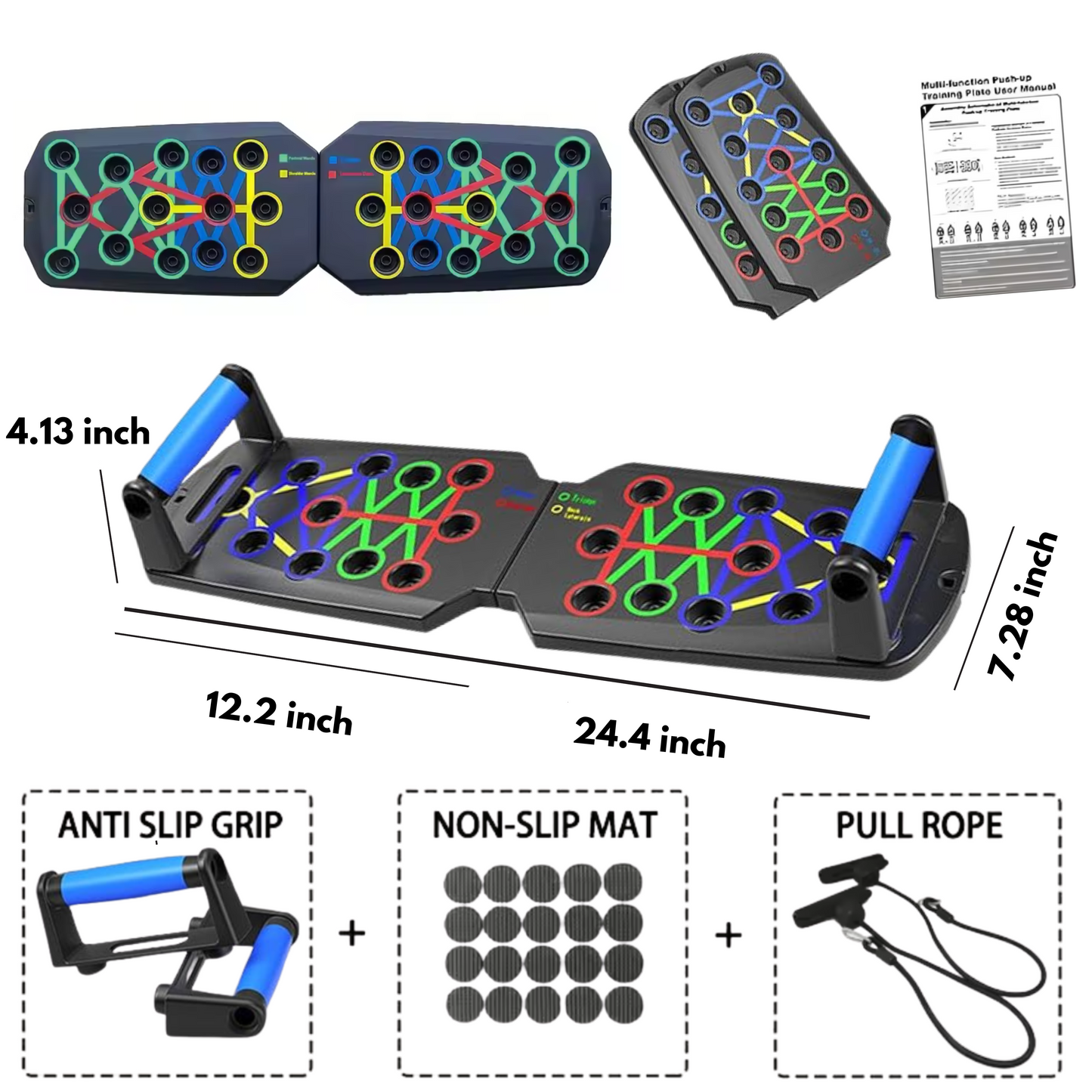 Multifunctional Push-Up Board